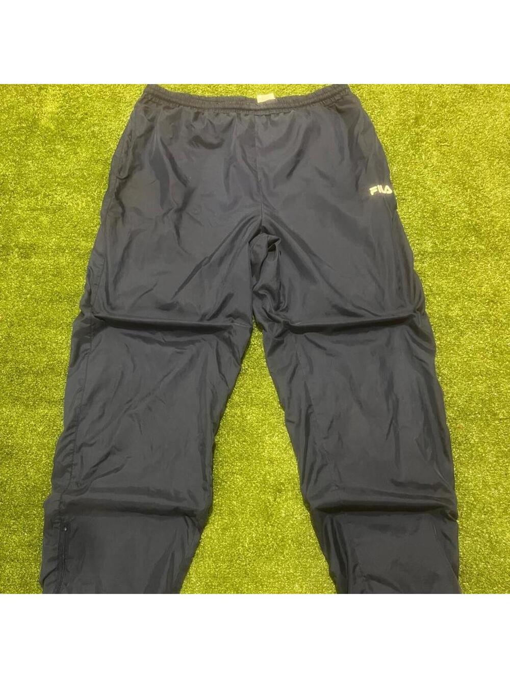 Fila Navy Blue Track Pants – Size L